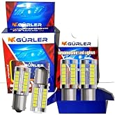 TRENDLIFEOTO 93 P21w Geri Vites Ledi Stop Sinyal Led Ampul 12v Mercekli Beyaz 2adet