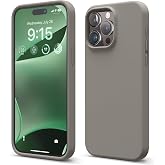 Merwish Apple iPhone 14 Pro Max Uyumlu &Ouml;zel İpeksi Dokunuş Hissi Veren İ&ccedil;i Yumuşak Kadife Lansman Silikon Kılıf Kapak (Taş)