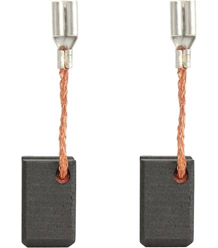 Kohlebürsten Für MAKITA GA9020 – 7 X 18 X 16 Mm, Mit Automatischer Abschaltung – 2er-Set Mit Kabel, Feder & Stecker