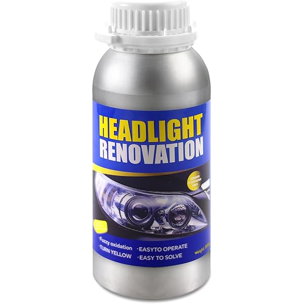 Scheinwerfer Politur Set - Reinigt Und Poliert Vergilbte Autoscheinwerfer