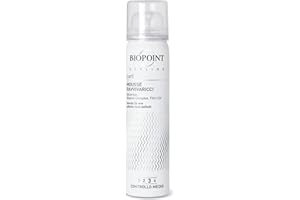 Biopoint Styling - Mousse Ravvivaricci, Definisce e Modella i Capelli Ricci, con Filtri Solari UV, Formato Viaggio 75ml