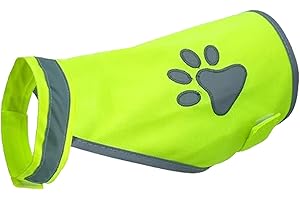 LUMISCENT Dog High Vis Vest - Reflective Dog Coat | Hi Vis Dog Vest | Hi Vis Dog Coat | Dog Hunting Vest Reflective | Outdoor Safety Fluorescent Vest For Dog | Dog Vest Clothing Reflective | Keeps Dogs Visible