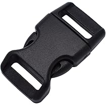 24 Fibbie A Scatto Colorate Mini - Per Braccialetti Paracord, Collari Cani, Zaini, Portachiavi