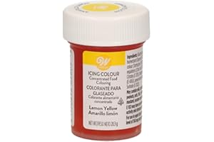 Wilton Colorante Alimenticio para Glaseado en Pasta, 28.3g, Color Amarillo Limón, 04-0-0031
