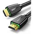 UGREEN HDMI Kabel 4K 60Hz UHD 2.0 HDMI ARC Kabel HDR 3D High Speed 18Gbps mit Ethernet vergoldet kompatibel mit TV Fernseher,