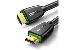 ‎UGREEN UGREEN Kabel HDMI 4K, 18Gbps HDR UHD ARC Kompatybilny z laptopem PC TV Box Odtwarzacz Blu-ray DVD PS4 Xbox (1M)