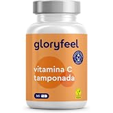 Vitamin C 1000mg - 365 Capsules - Gentle on Stomach &amp; Acid Free - Supports Immune System &amp; Energy Metabolism - Lab Tested