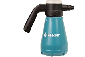 KEEPER Pulverizador eléctrico 1.5L. Pantalla LED Indicador Batería Pulverizador Jardín Recargable Automático 110min de Autonomía. Deposito Graduado. Bateria de Litio. Plantas