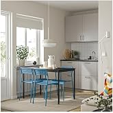 IKEA Mutfak Sandalyesi, Plastik, Mavi