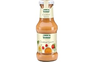 ‎BYODO Bio-Cocktail Sauce 500ml Set von Byodo | Vegan, Glutenfrei, Für Dips & Marinaden, Zertifiziert Bio, Tomatenbasiert