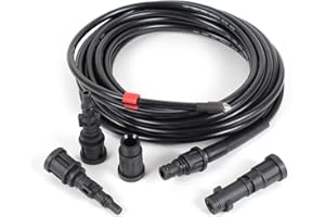 WILTEC XPOtool Tubo flessibile per pulizia tubazioni 20m 4 adattatori per idropulitrici 160bar Sturatubi