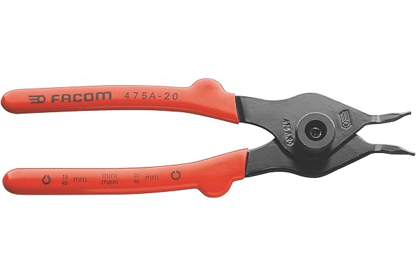 Facom Pinces réversibles pour Circlips intérieurs et extérieurs - 200 mm