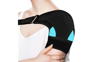 INBOLM Shoulder Brace,Shoulder Support for Women Adjustable Shoulder Supports Rotator Cuff for Men Shoulder Relief Pain Rotator Cuff Support Fits Left and Right