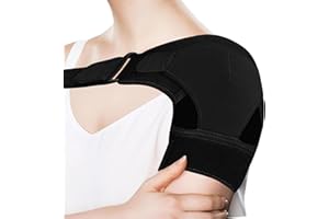 INBOLM Shoulder Brace,Shoulder Support for Men Women Adjustable Shoulder Supports Rotator Cuff Shoulder Relief Pain Rotator Cuff Support Fits Left and Right