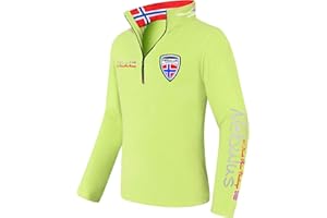 Nebulus Herren Pullover SKANDINAVIA, Warmer Fleecepullover, Pulli aus Fleece mit Half Zip Reißverschluss