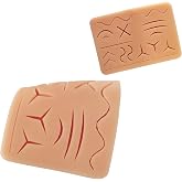 Suture Sewing Training Silicone Pad 31 Wound Sewing Application Set Application Pad Silicone