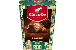 COTE D'OR Côte d'Or - Mini Roc Praliné - Chocolats de Noël - Boite de 279g