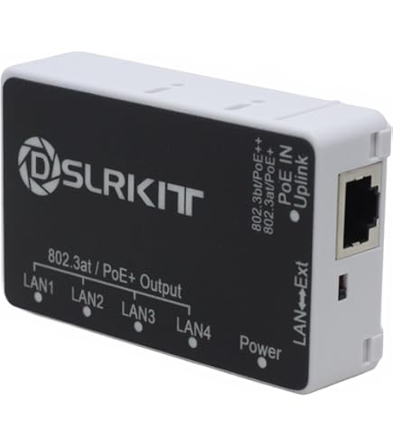 8-Poorts PoE Switch 2 Uplinkpoorten
