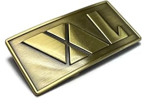 COSTUMETEERS TVA Loki Fibbia per Cintura tv Serie Prop Oro, Oro, Taglia unica