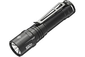 Nitecore MT2C PRO Kompakt och taktisk USB-uppladdningsbar LED-ficklampa, 1 800 lumen räckvidd upp till 520 m med batteri