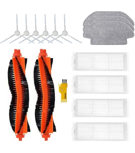 Kit Ricambi Per Robot Aspirapolvere Xiaomi H40 OV51 – Spazzole, Filtri HEPA, Panni E Sacchetti, Tutto Quello Che Serve