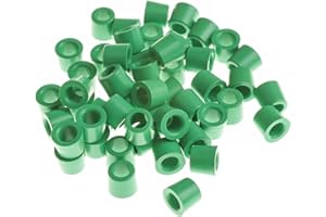 Tiardey 50 Piezas de Junta de Goma para Manguera de Inflador de Aire Acondicionado, Sellado del Colector con Junta Tórica de 1/4 y Piezas de Repuesto