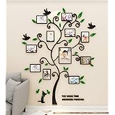 Every Family Has A Story,Family Wall Stickers Contains 6 Pcs 4x6in Picture Frame Wall Living Room Inspirational Quotes