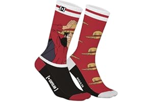 Capslab Calcetines de anime y cultura pop - calcetines chulos con motivos icónicos de Pikachu, Zoro, Sasuke y más