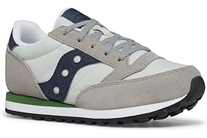 Saucony Originals Unisex dziecięce buty sportowe Jazz Original, Szary granatowy zielony, 11 UK