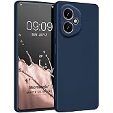 Microsonic Matte Silicone Honor 400 i&ccedil;in Kılıf Lacivert [Honor 400 ile Uyumlu Kılıf - Lacivert]