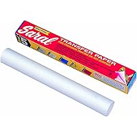 Saral Transferpapier (transparant), rood, 30 x 30 m Saral Transferpapier (transparant), rood, 30 x 30 m
