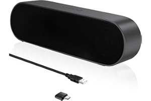 ZETIY PC Lautsprecher, USB Computer Lautsprecher mit USB-Einspeisung, PC Soundbar mit USB C Anschluss, USB Lautsprecher PC für Desktop, Laptop, Notebook, Plug and Play （Grau）