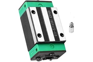 ONLISUM HGH15CA Lot de 1 blocs de coussin de roulement 15 mm pour rail linéaire HGR15 pour imprimante 3D DIY et machine à fraiser CNC