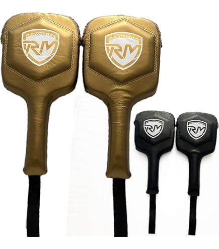 Benlee Rocky Marciano 195022 Vento Kunstleren Hook & Jab Pads, uniseks, zwart, één maat