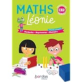 Les Maths avec L&eacute;onie CE2: Cahier d'&eacute;l&egrave;ve, pack en 2 volumes