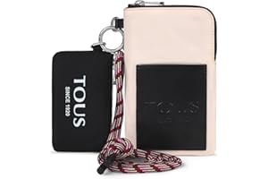 TOUS Portamóvil y mini neceser Empire Soft nude y negro