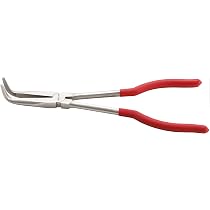 Pince Téléphone Extra-Longue BGS 412 - 280 Mm Coudée à 90° - Poignée Ergonomique