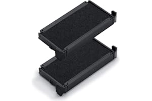 ‎TRODAT Trodat Ersatzkissen 6/4912 für Printy 4912, 4912 Typo, 4912 Datenschutzstempel und 4952 – Stempelfarbe schwarz, 2er-Pack