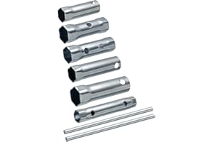 sourcing map 6 Pcs Ignition Spark Plug Spanner Set Dual-Ended Wrench Socket