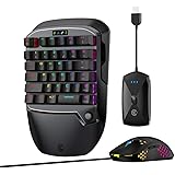 GameSir Gaming Tastatur und Maus für Xbox One/Xbox Series X/S, PS4, Nintendo Switch, PC, VX2 AimSwitch 2,4GHz Drahtlose Spiel