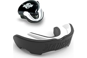 ‎MADGON MADGON Mundschutz für ideale Atmung & leicht Anpassbar | Sport Zahnschutz für Kampfsport MMA Boxen Kickboxen - Erwachsene