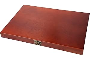 MC.Sammler Portamonete in legno per 24 monete – 46 mm x 46 mm | 23 varianti a scelta | Portamonete valigia |