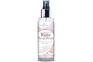L'ESSENTIELLE FEED YOUR SKIN Rose Water 100% Pure & Natural Organic Alcohol Free Vegan, Face Skin Toner 150ml