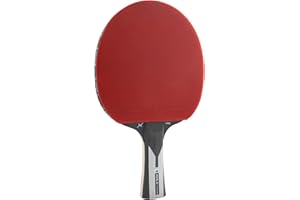 JOOLA Raquette de Tennis de Table Carbon X Pro ITTF - Approuvée - pour Compétition - 7 étoiles Batte de Ping-Pong Noir/Gris éponge 2.0 MM