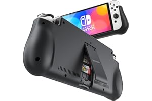 NEWDERY Cover Batería para Nintendo Switch, iPosible 10000mAh Funda Cargador Portatil Batería Externa Ultra Carcasa Batería Recargable Power Bank Case para Nintendo Switch