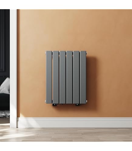 Radiador de panel Nore de Diseño doble capa tubular acero 180x30 cm