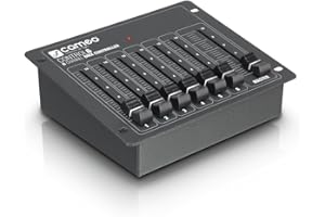 Cameo Control 6 DMX kontroler z 6 kanałami, czarny