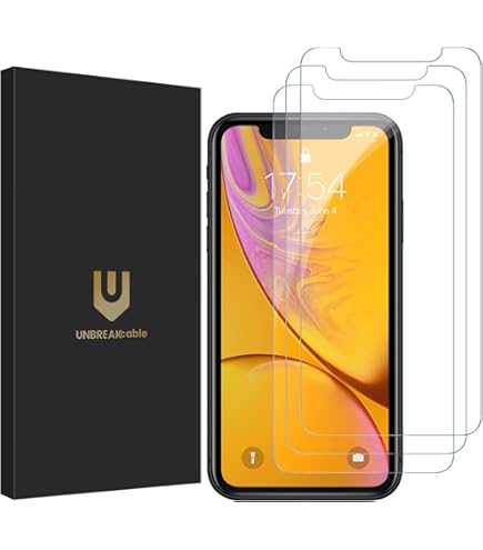UNBREAKcable Pellicola Vetro Temperato Per IPhone 14 Plus (6,7'') - 3 Pezzi, Durezza 9H, Anti-impronta, Con Kit Di Installazione