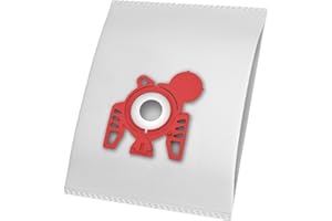 MCFILTER McFiltre I 20 sacs à poussière compatibles avec Miele Compact C2 EcoLine + 2 filtres de protection du moteur, couvercle robuste, fermeture hygiénique de la poussière I Type MSM 9