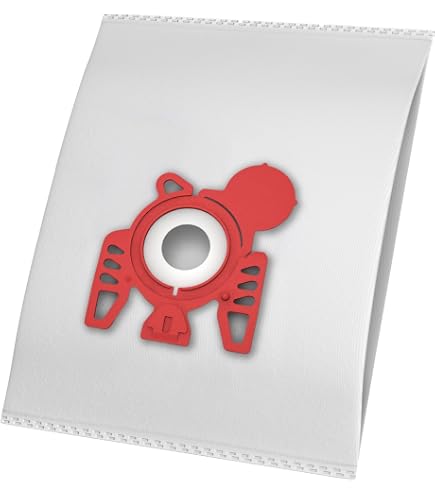 4 Sacchetti Per Aspirapolvere Swirl M50 Compatibili Miele S300, S312, S326, S370, S381, Con Filtro
